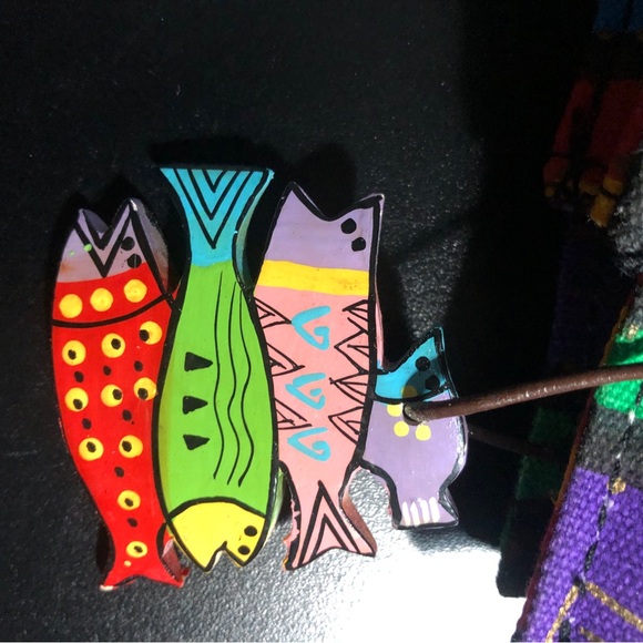 NWOT Very Rare Laurel Burch Multi Coloured Clutch (Sm) - Picture 10 of 17